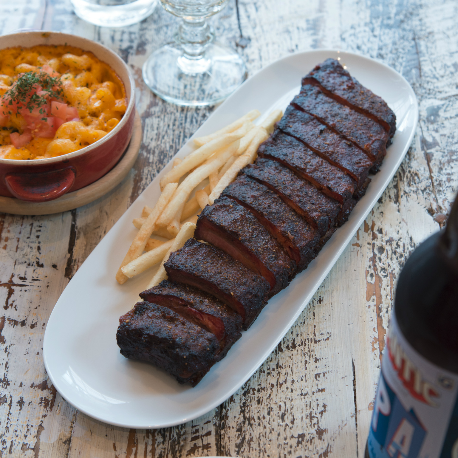 Ribs, brisket and craft beer at an accidental chef’s laid-back barbecue