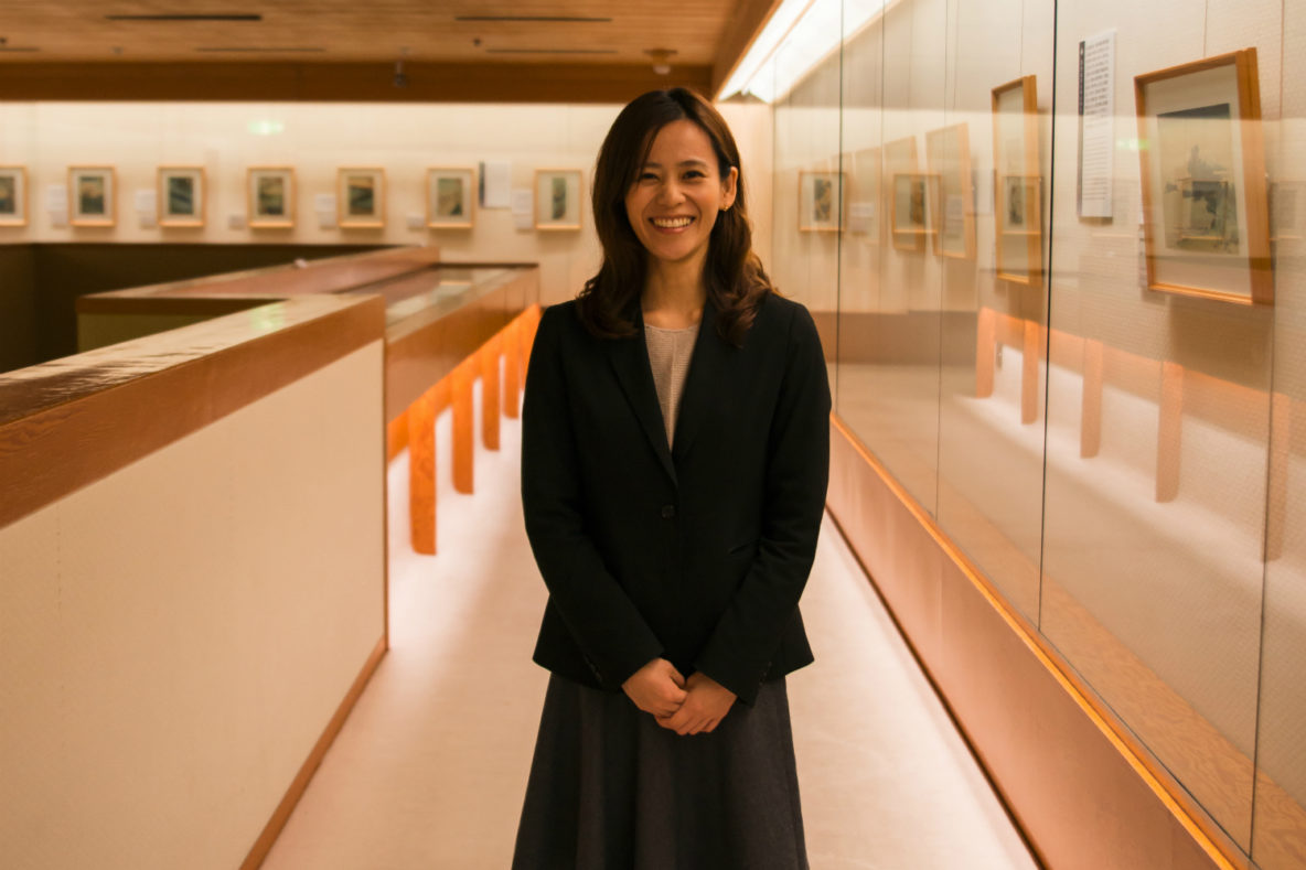 Ota Memorial Museum, Michi Akagi, Curator