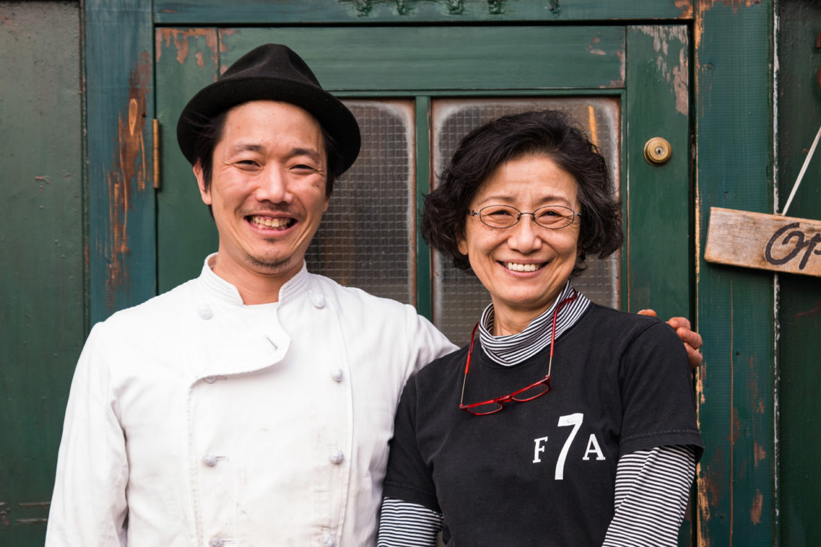 Takashi Kurokawa Chef, Fellows Burger Shop in Omotesando